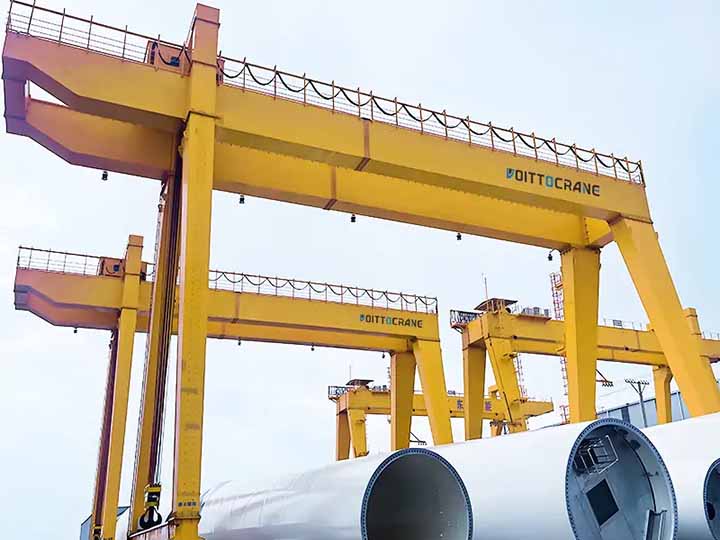 Продажа козловых кранов на рельсах