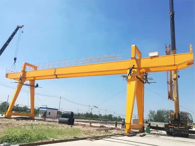 Двухбалочный кран козловой 30 тонн продажа