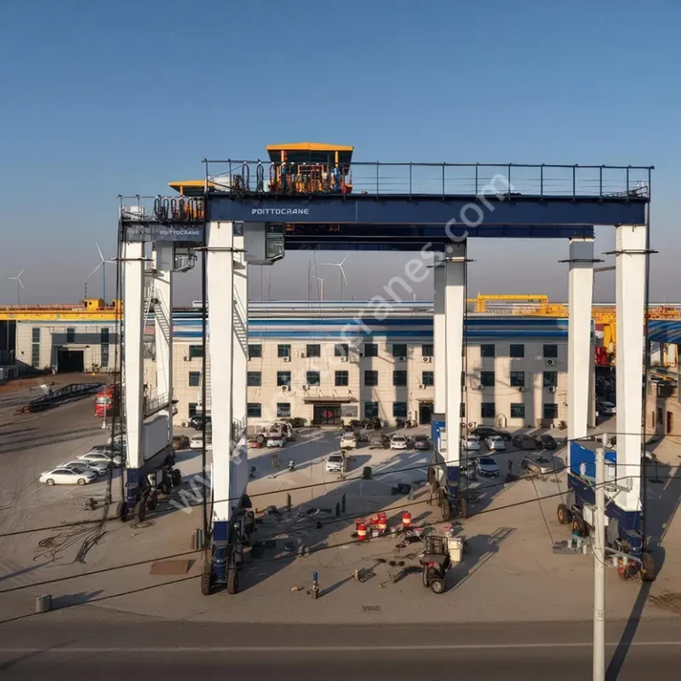 козловой кран на пневмоколесном ходу на продажу