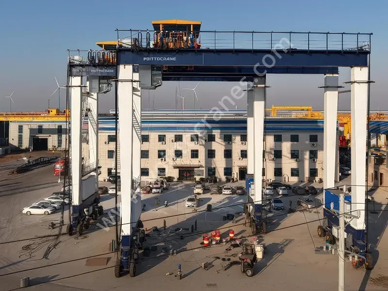 козловой кран на пневмоколесном ходу на продажу