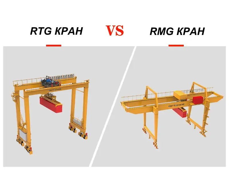 кран RTG и кран RMG для контейнеров